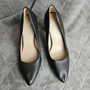 Charles & Keith Classic Black Pointed Heels
